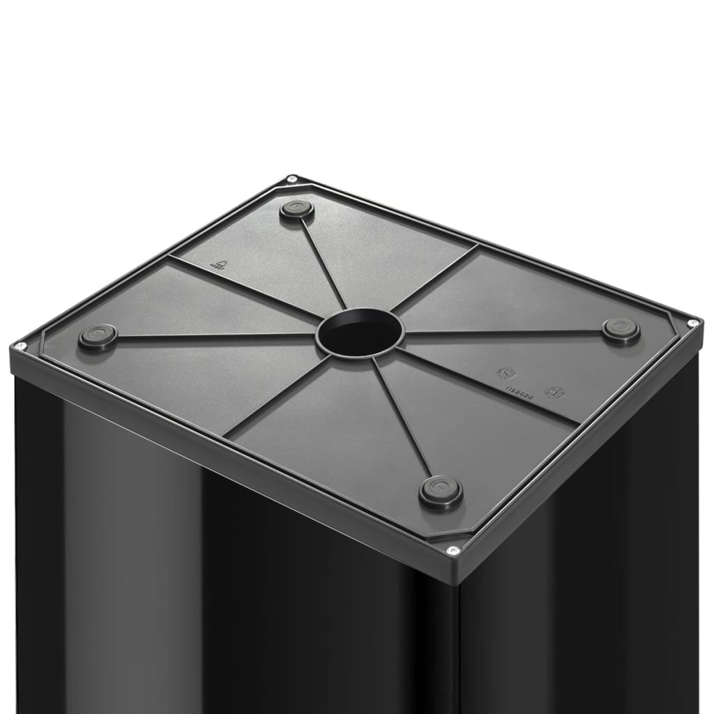 Hailo Roskakori Big-Box Swing XL-koko 52 l musta